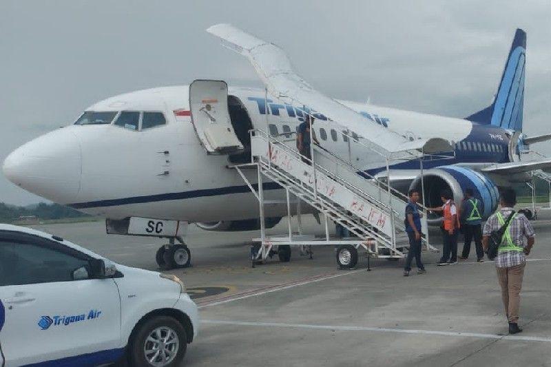 Polisi Sebut Pesawat Trigana Air Didor 9 Kali oleh KKB di Yahukimo
