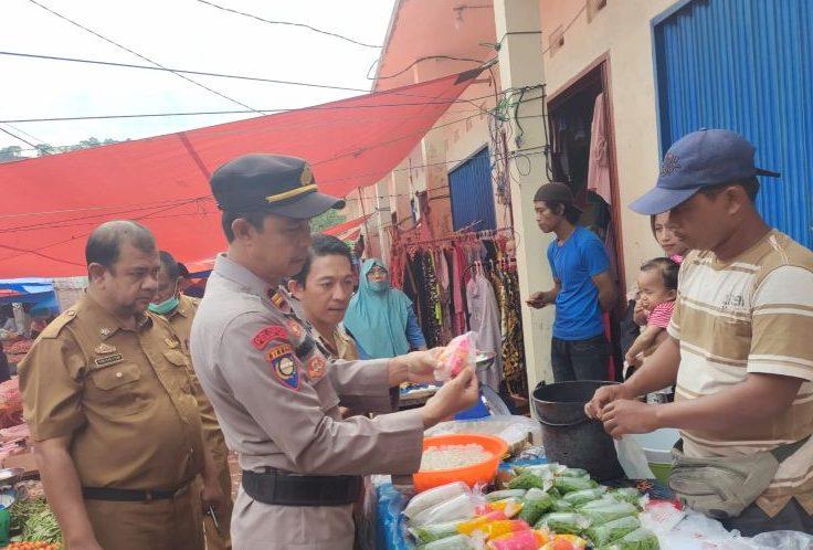 Polsek Balik Bukit Imbau Pedagang Tak Jual Makanan Berformalin