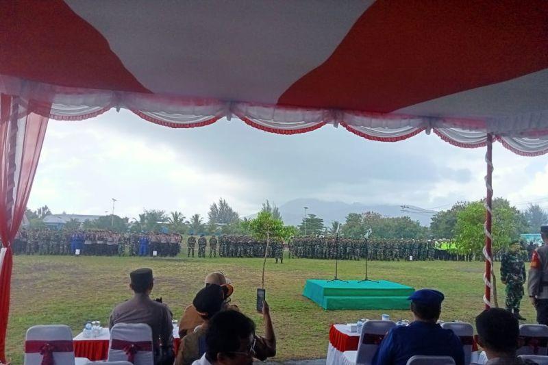 TNI-Polri Siagakan 2.100 Personel saat Kunjungan Ma'ruf Amin di Malut
