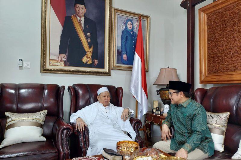 Kunjungi Wapres ke-9 RI Hamzah Haz, Cak Imin Nanya Cara Jadi Presiden