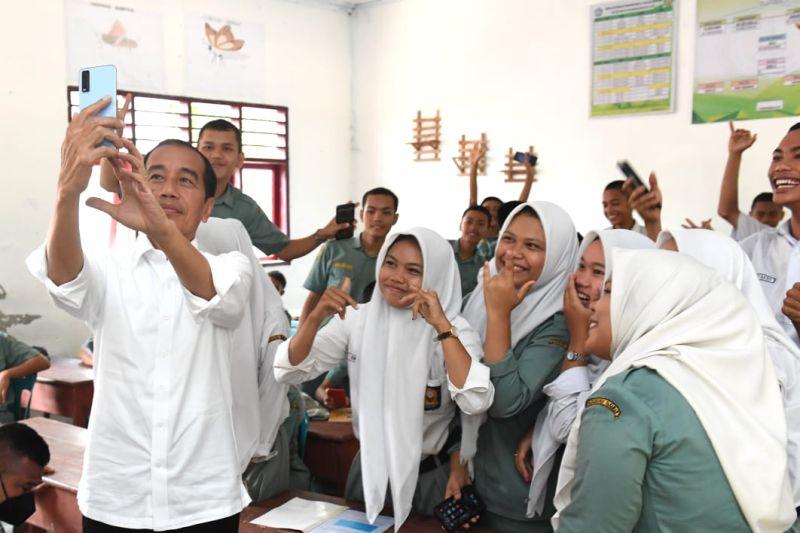Presiden Jokowi Sebut SMK Jadi Kunci Kemajuan Negara