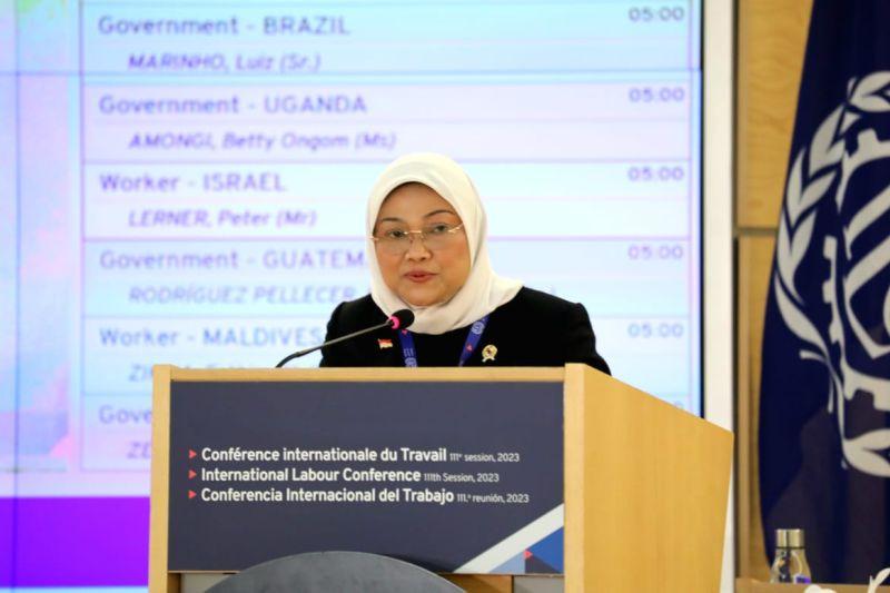 Menaker Indonesia Desak ILO Kembangkan Strategi Keterampilan di Dunia Kerja