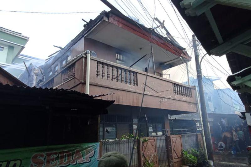 Kebakaran Rumah Kos di Cawang Diduga Akibat Korsleting