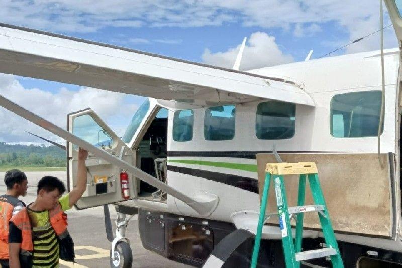 Pesawat Smart Air yang Ditembak KKB Tenyata Bawa 7 Personel Damai Cartenz