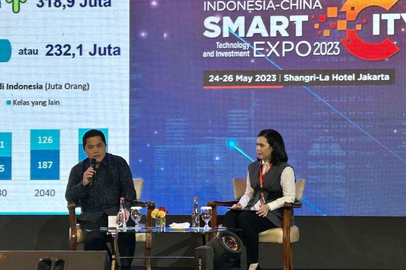 Erick Thohir: Bangun Smart City di Kota Lama Lebih Mahal dari IKN