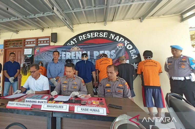 Polisi Ungkap 5 Kasus Pengedaran Narkoba di Bangka Barat