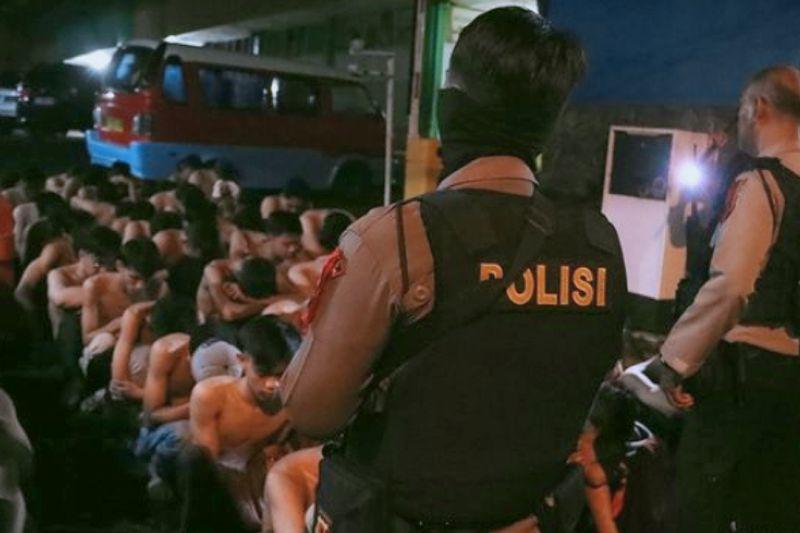Bikin Ricuh dan Ribut, Puluhan Pemuda Purwakarta Ditangkap saat Konvoi Malam Takbiran