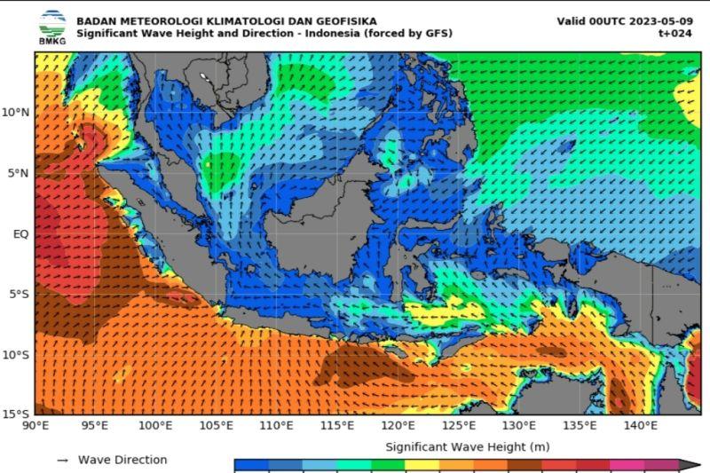 Waspada! Gelombang Tinggi Berpotensi Terjadi di Perairan Indonesia