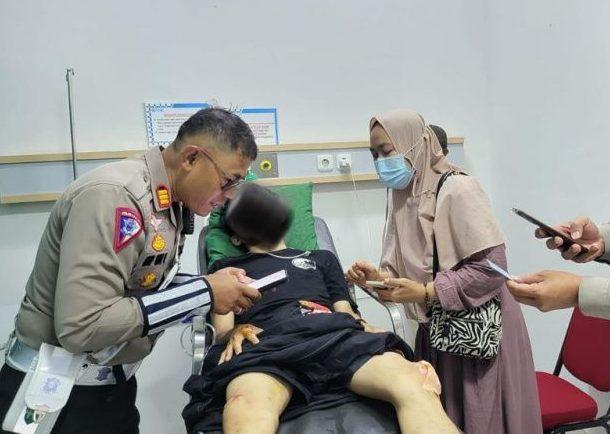 Pengendara Moge Tabrak Santi hingga Terluka di Ciamis dalam Pengejaran Polisi