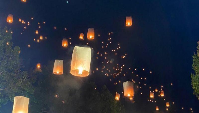 Penerbangan 2.567 Lampion Tutup Rangkaian Waisak di Candi Borobudur