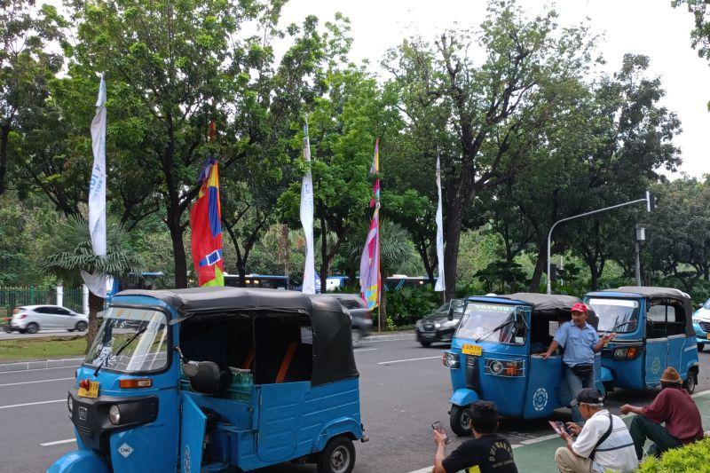 Dishub DKI Gelar Pertemuan dengan Paguyuban Sopir Bajaj Besok Terkait 'Dikandangin'