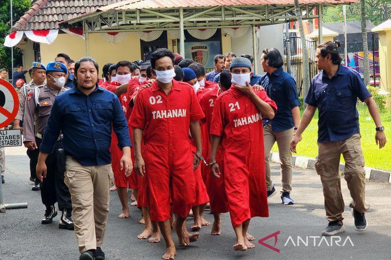 Polrestabes Semarang Ringkus 48 Tersangka Narkoba hingga Juni 2023