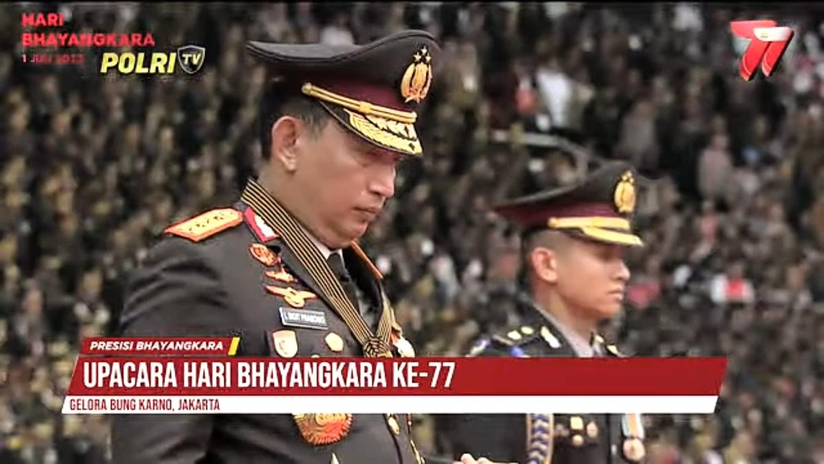 Ketika HUT Bhayangkara Kapolri Sampaikan Keberhasilan Revitalisasi 77 Situs Budaya dan Agama
