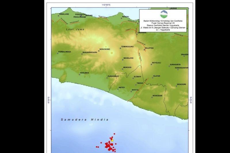53 Gempa Susulan Setelah Gempa Bantul Berkekuatan M 6