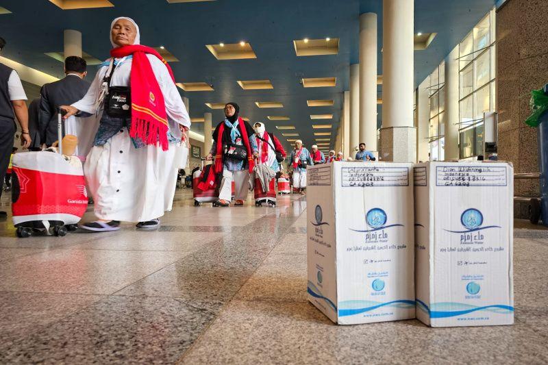 90 Ribu Galon Air Zamzam Tambahan untuk Jemaah Telah Dikirim ke Indonesia