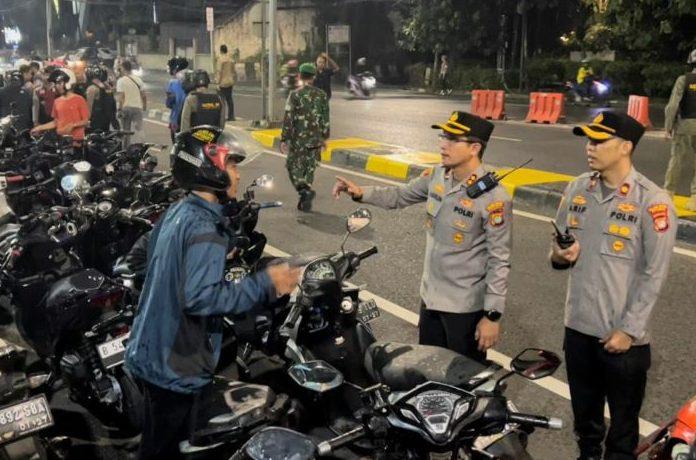 40 Motor Kena Tilang saat Penertiban Balap Liar di JLNT Kuningan-Tebet