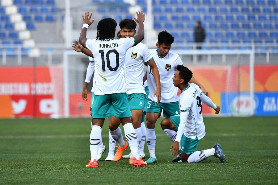 Piala Asia U-20: Gol Tunggal Hokky Caraka Bawa Indonesia Taklukkan Suriah
