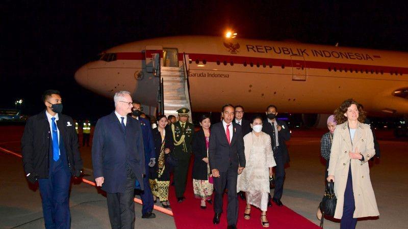 Jokowi Tiba di Jerman, Bakal Buka Hannover Messe
