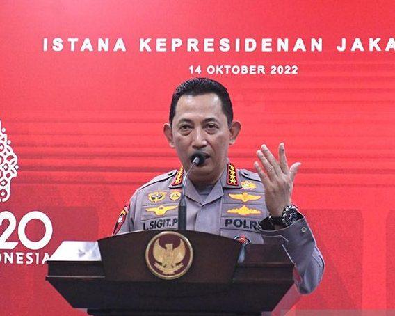 Kapolri Pimpin Sertijab Kadiv Humas Polri hingga 7 Kapolda Hari Ini