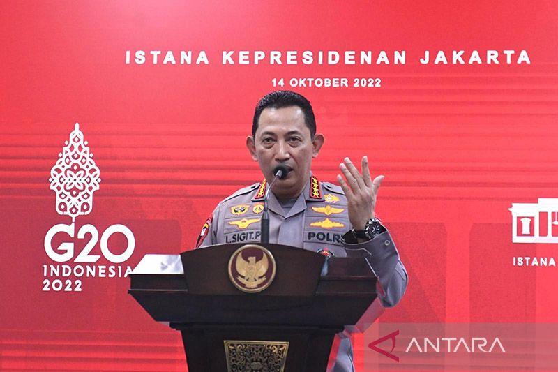 Kapolri Tegur Kapolda Jatim Buntut Yel-yel Brimob di Sidang Kanjuruhan