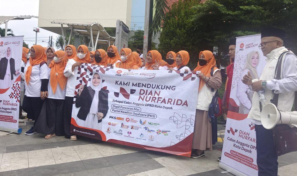 Sebanyak 50 BCAD PKS Depok ikut dalam pendaftaran KPU