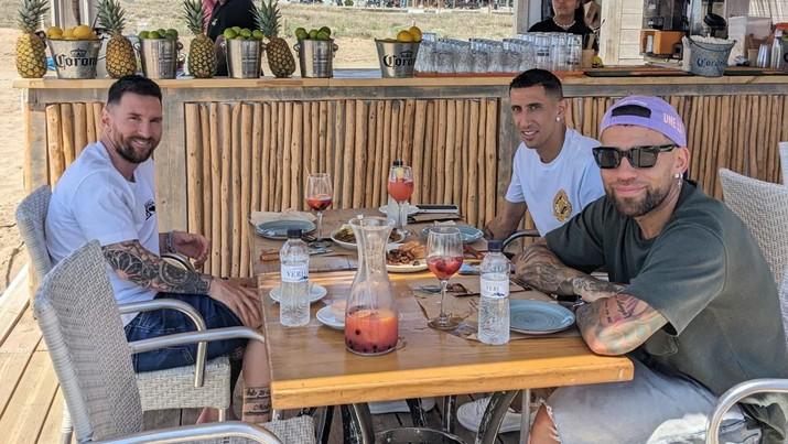 Messi Pilih Santuy Liburan saat Rekan-rekannya Bersiap Hadapi Indonesia
