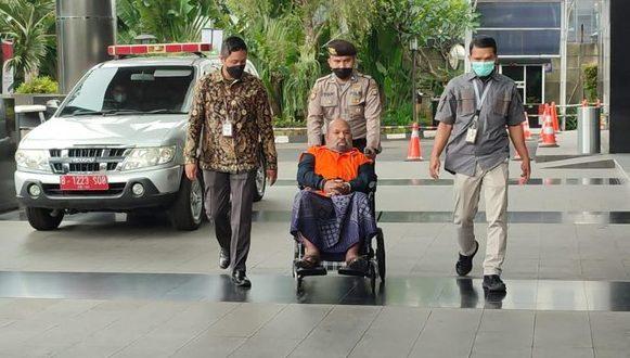Lukas Enembe Jalani Sidang Virtual dari Gedung KPK