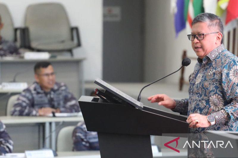 Di Hadapan Siswa Seskoal, Hasto Sampaikan PDIP Rancang Visi dan Misi Ganjar Pranowo