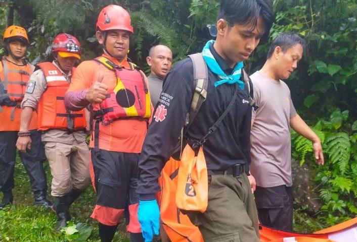 Pelajar SMP Korban Tenggelam di Sungai Cibeureum Ditemukan Meninggal Dunia