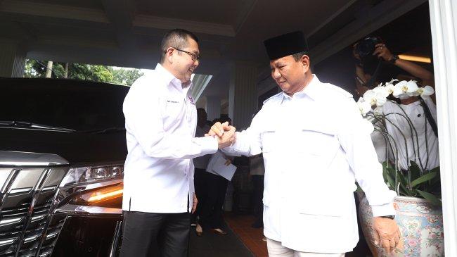 Sambangi Kediaman Prabowo, HT Akui Ada Penjajakan Politik