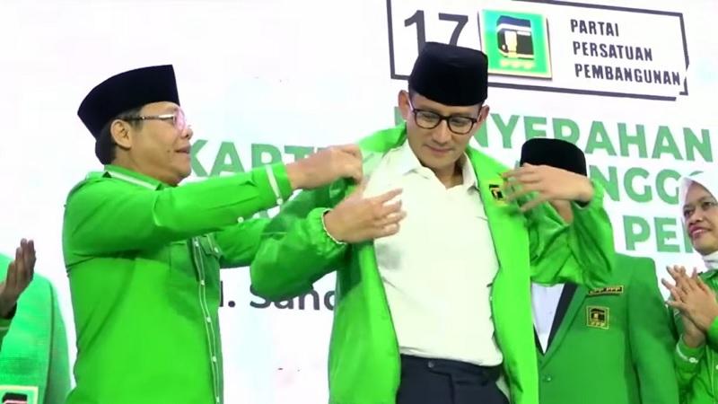 Rapimnas VI PPP Dorong Sandiaga Uno Dampingi Ganjar Pranowo Jadi Cawapres