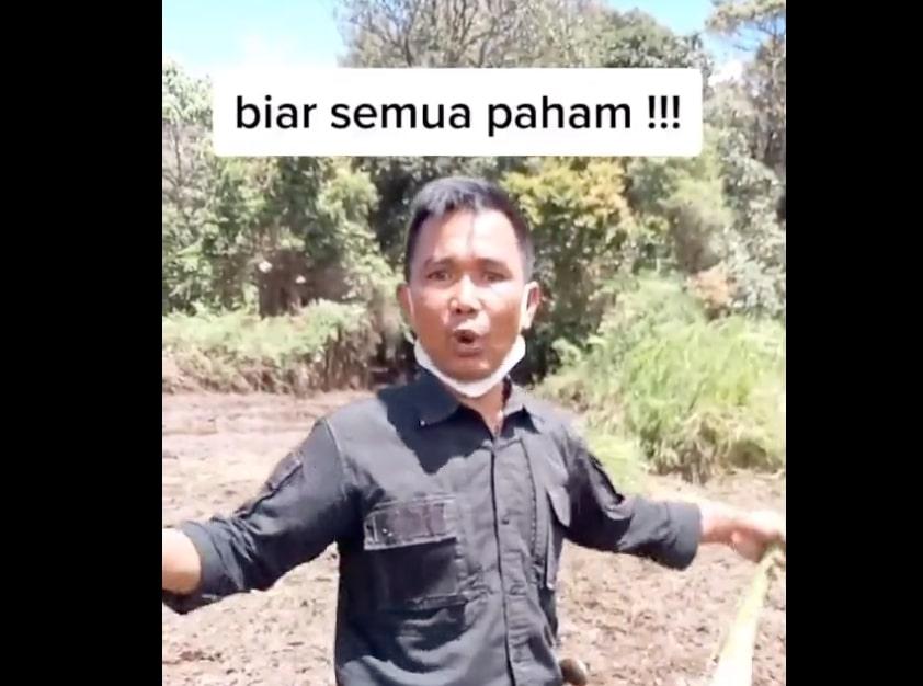 Pria Ini Murka usai Bunga Edelweis Rawa Habis Rata Dilindas Motor Trail di Ranca Upas Bandung