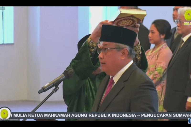 Perry Warjiyo Ucapkan Sumpah Jabatan Gubernur BI Periode 2023-2028