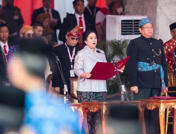 Bacakan Pembukaan UUD 1945, Puan Tekankan Pentingnya Aktualisasi Pancasila ke Generasi Muda