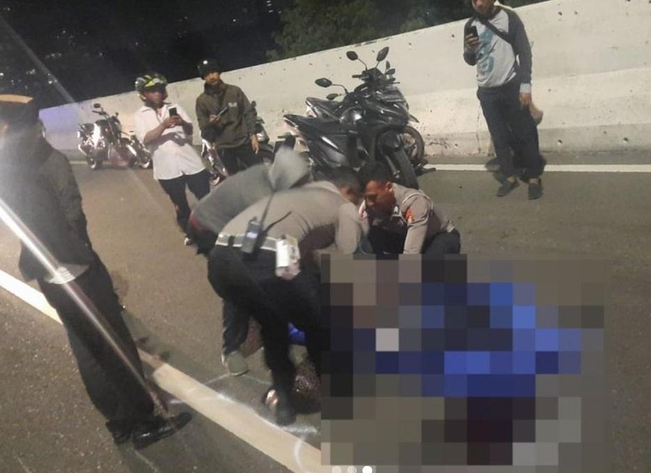 Ditlantas Buru Penabrak Pemotor Hingga Tewas di JLNT Casablanca