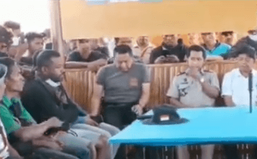 Kapolres Nagekeo Soal Tancapkan Sangkur: Itu Tanda Patuh Saya