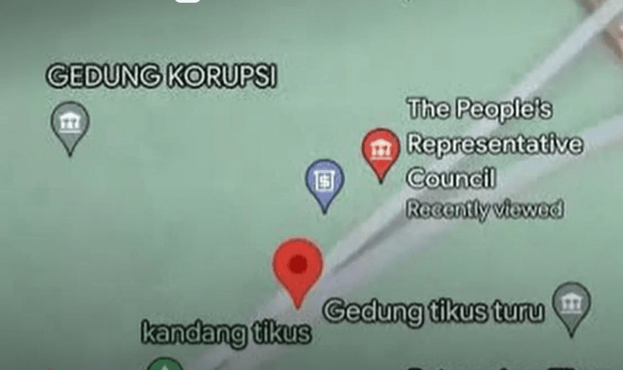 Heboh! Nama Gedung DPR Berubah Jadi 'Kandang Tikus' di Google Maps