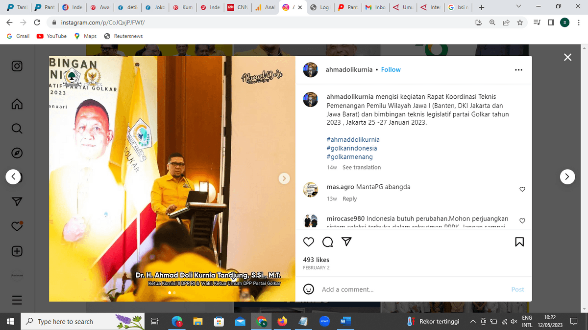 Golkar Pertimbangkan Wacana Duetkan Airlangga-Zulkifli di Pilpres 2024