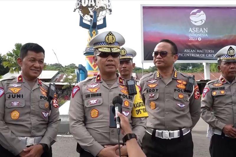 Korlantas Polri Pastikan Kelancaran Kedatangan Delegasi KTT ke-42 ASEAN