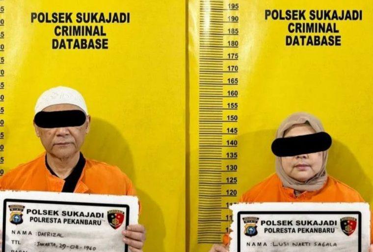 Duh! Pasutri Lansia di Pekanbaru Gelapkan Uang Karpet Hotel hingga Rp536 Juta