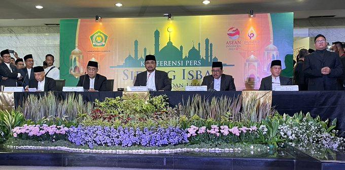 Kemenag Putuskan 1 Ramadan 1444 Hijriah pada 23 Maret 2023