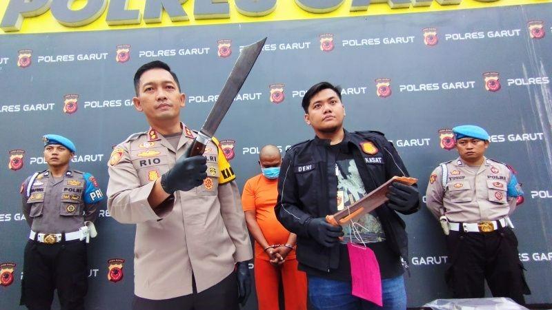 Sopir Elf Acungkan Golok Sambil Lawan Arus Ditangkap, Terancam 10 Tahun Bui