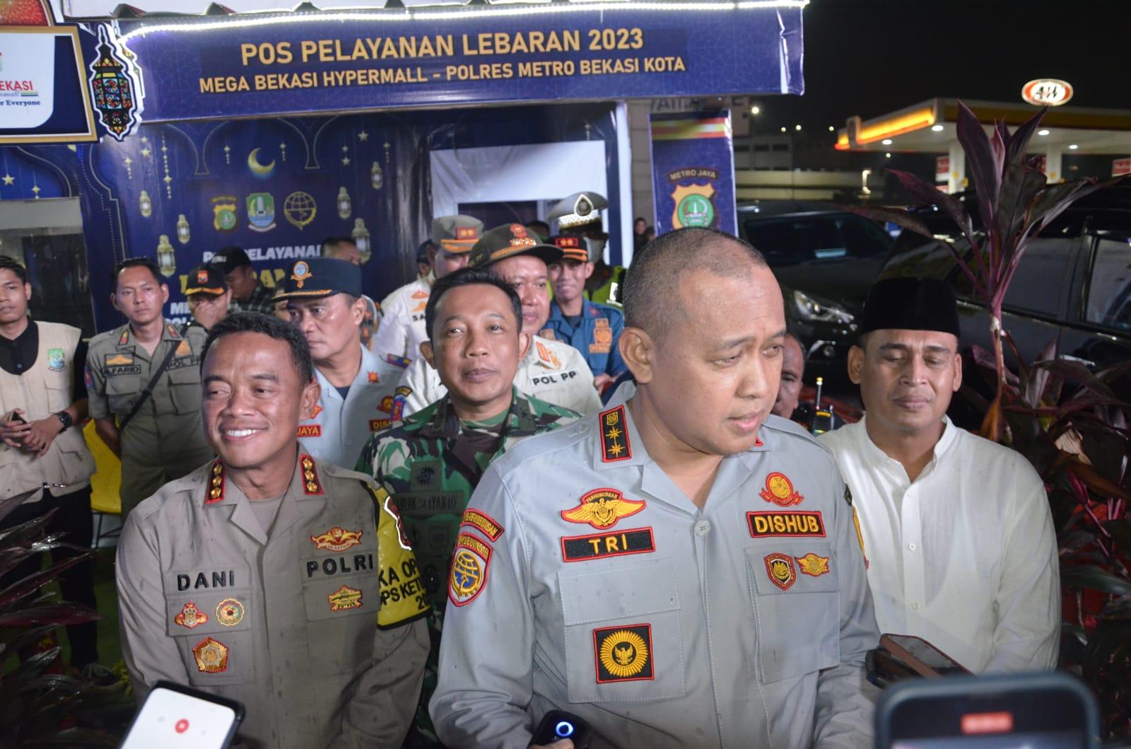 Sidak ke Jalur Kalimalang, Plt Wali Kota Bekasi Sebut Puncak Arus Mudik Sudah Lewat