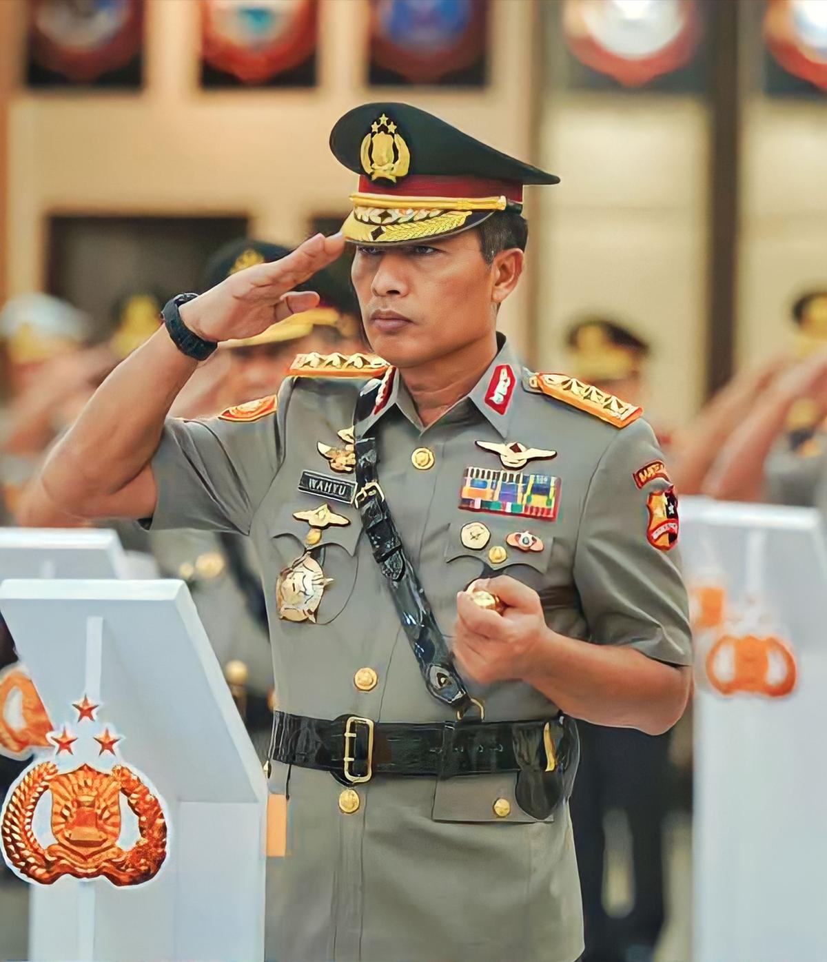 Kabareskrim-Kabaintelkam Baru: Komjen Wahyu Widada dan Komjen Suntana
