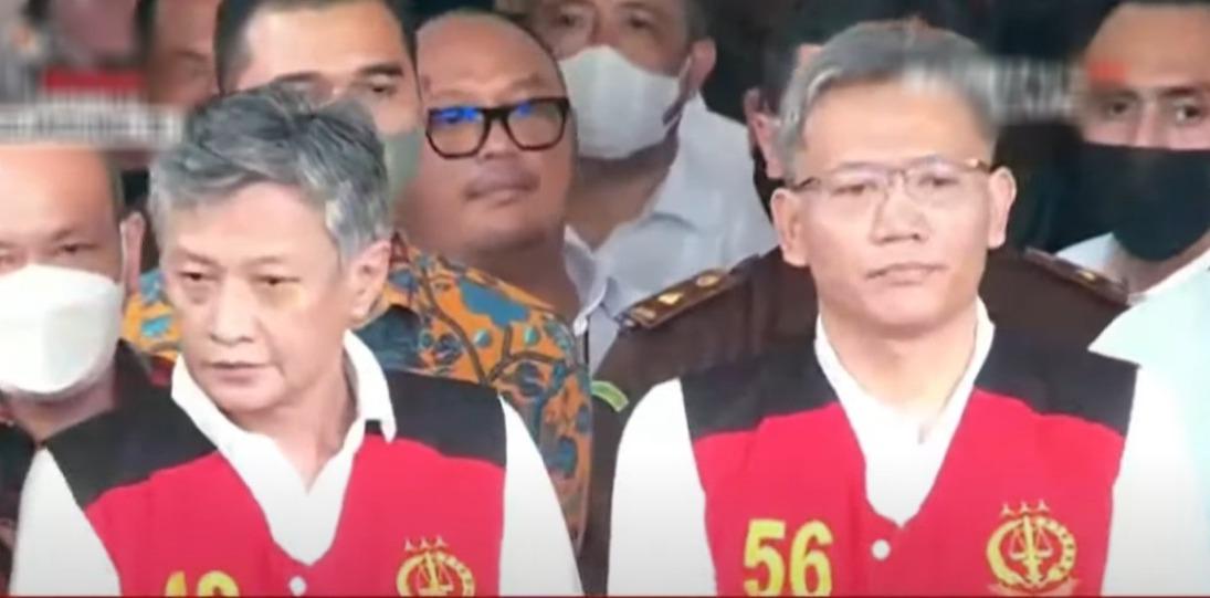 Hendra Kurniawan dan Agus Nur Patria Tiba di PN Jaksel
