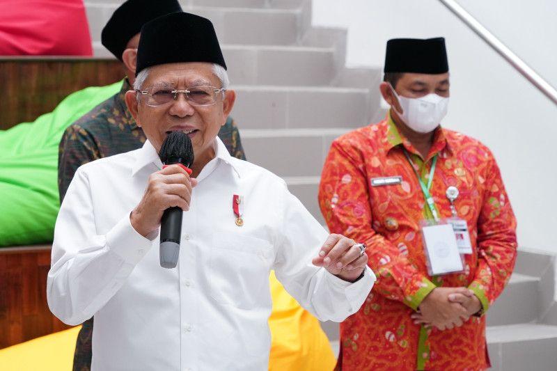 Wapres KH Ma'ruf Amin Dukung Biaya Haji Meroket