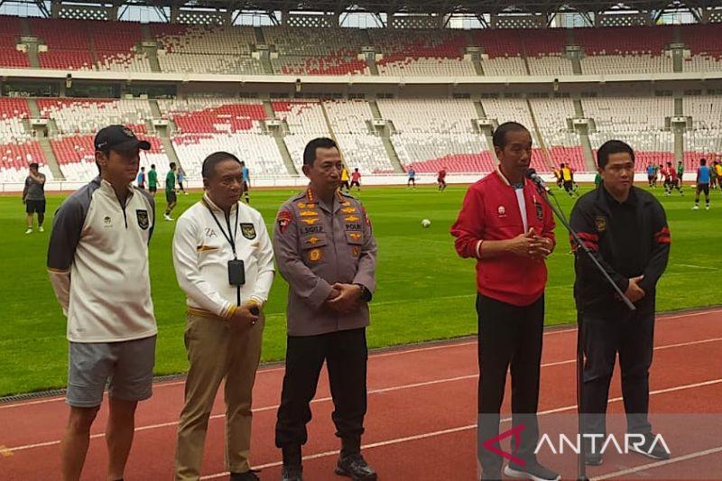 Timnas U-20 Ingin Jadi Polri: Ikuti Seleksi Rekrutmen Proaktif Kategori Talent Skoting