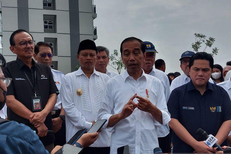 Jokowi Minta Lahan TOD Milik KAI atasi Kekurangan Hunian di Depok