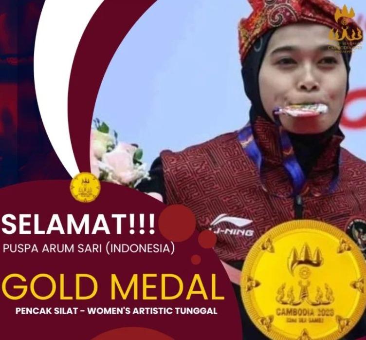 Indonesia Sabet 16 Emas di SEA Games saat Perburuan Medali Mulai Sengit
