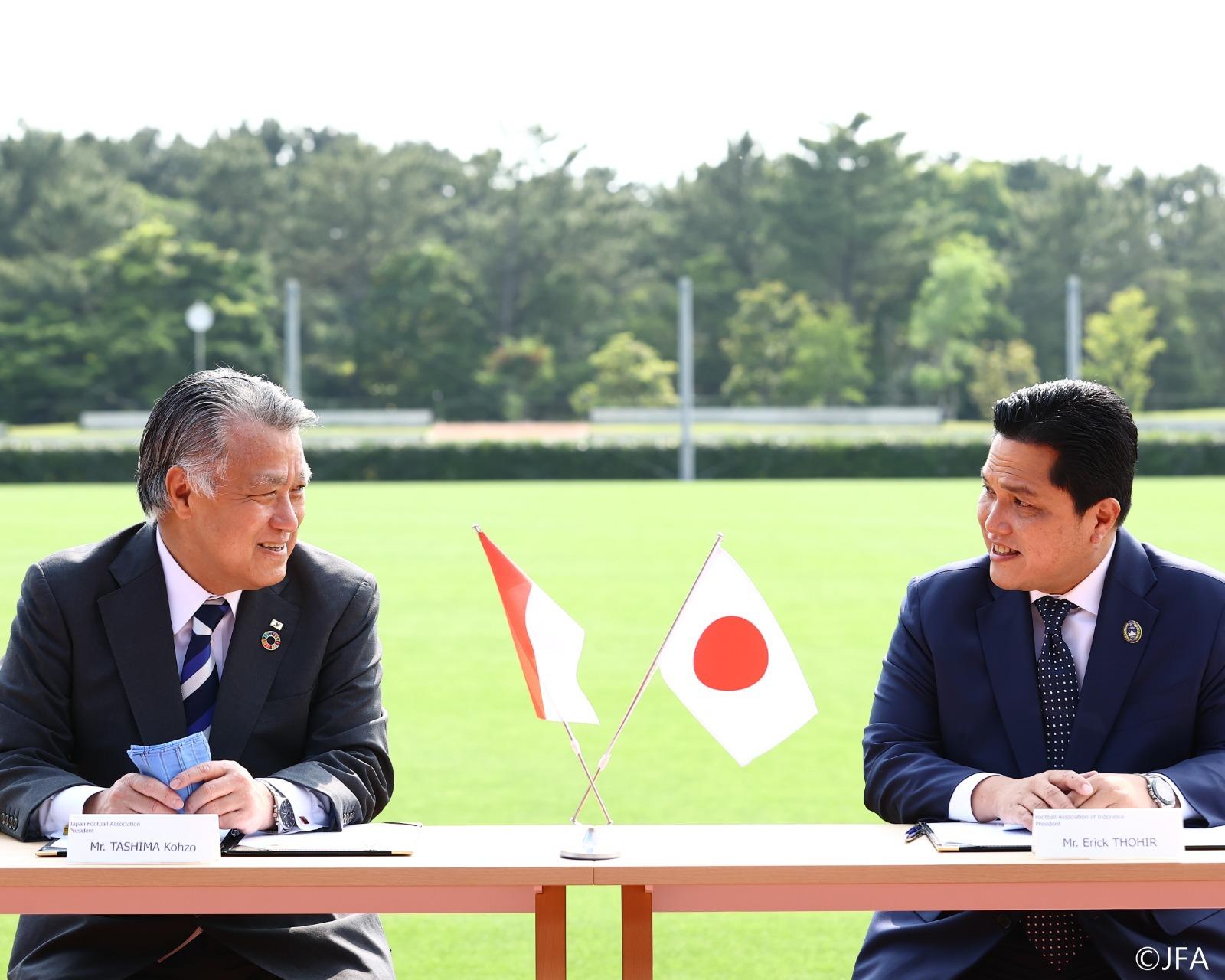PSSI Jalin MoU dengan JFA Kembangkan Sepakbola Indonesia